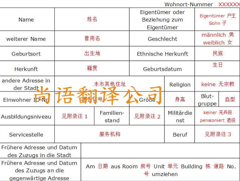 戶口本翻譯公司收費標準是什么？